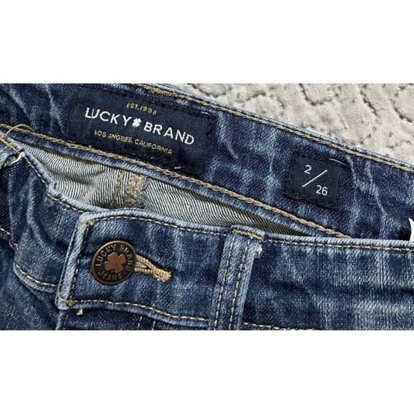 Lucky Brand Ava Skinny Jeans Size 2/26 - Picture 3 of 6